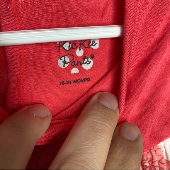 Kickee pants floral dress size 18/24 mo - Picture 2 of 6